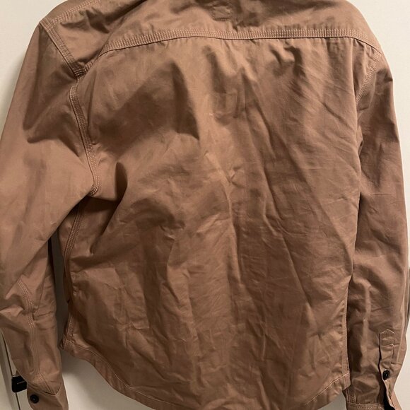 Hiroshi Kato- The Anvil Oxford Paraffin Wax Light Jacket - SS23- Khaki- Medium - Picture 3 of 4